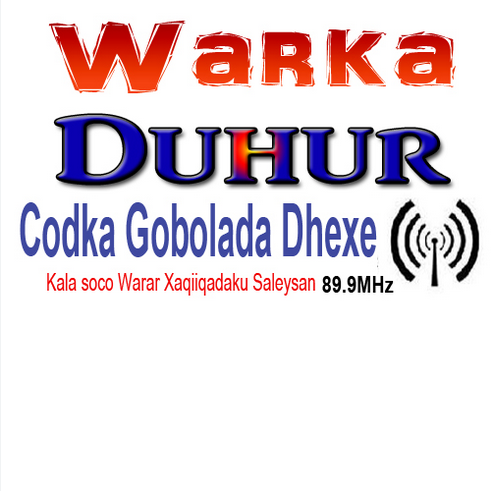 Listen Live  Idaacada Codka Gobolada Dhexe - Cadaado,  FM 89.9