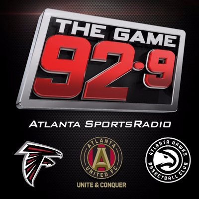 92.9 The Game Atlanta, 92.9 MHz FM 