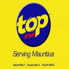 Listen Live Top FM -  Port Louis, 104.4-106.0 MHz FM 