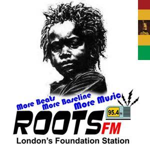 Listen Live Uk Roots FM -  City of London, 95.4 MHz FM 
